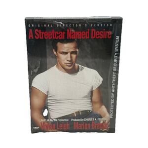 Streetcar Named Desire 1951 Movie DVD 1993 Warner Bros Vivien Leigh Brando New